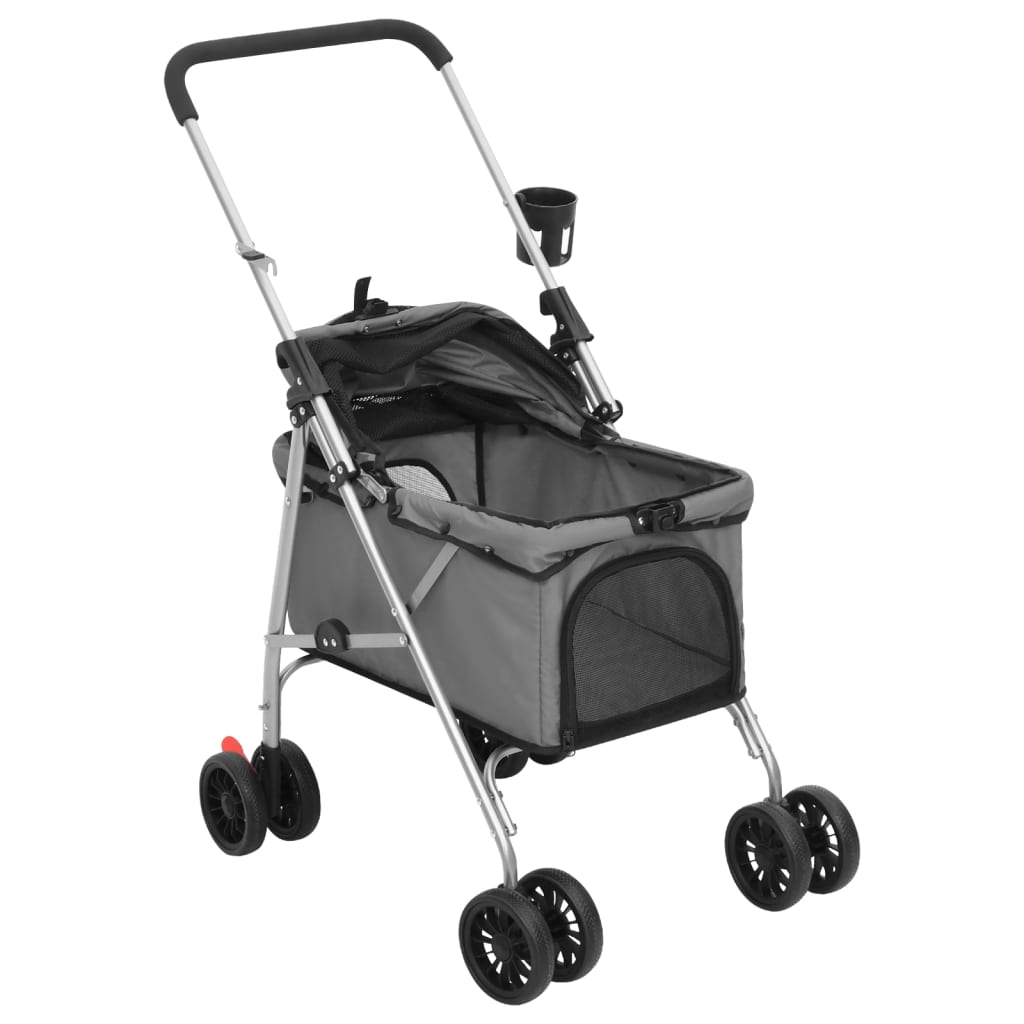 Foldable Dog Stroller 76x Oxford Fabric