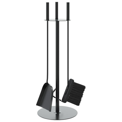4-piece fireplace tool set 22 x 59 cm steel garden tool