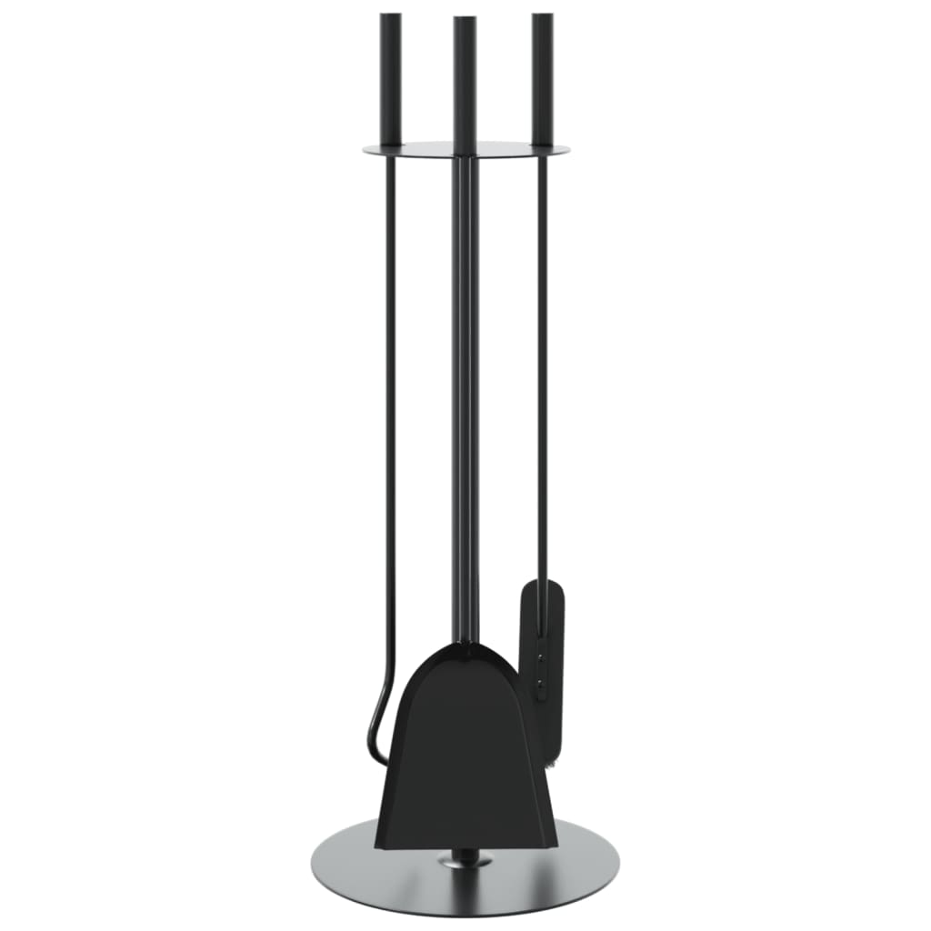 4-piece fireplace tool set 22 x 59 cm steel garden tool