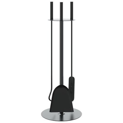 4-piece fireplace tool set 22 x 59 cm steel garden tool