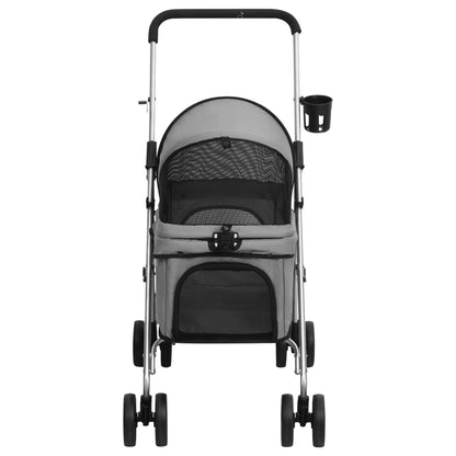 Foldable Dog Stroller 76x Oxford Fabric
