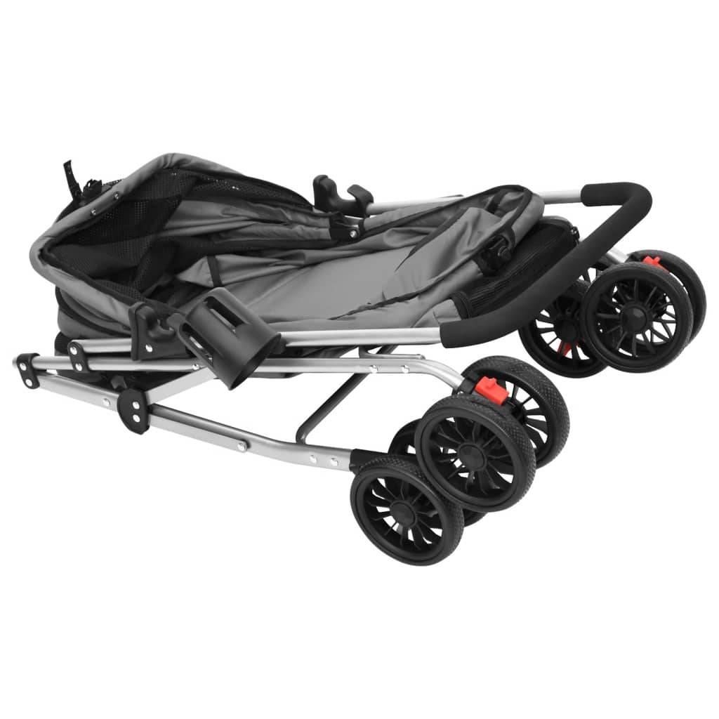 Foldable Dog Stroller 76x Oxford Fabric