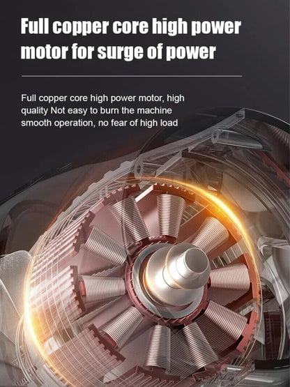 130,000 RPM Jet Dry Mini Blower Air Blower Super Fan Mini Turbo Powered Portable-1XBattery