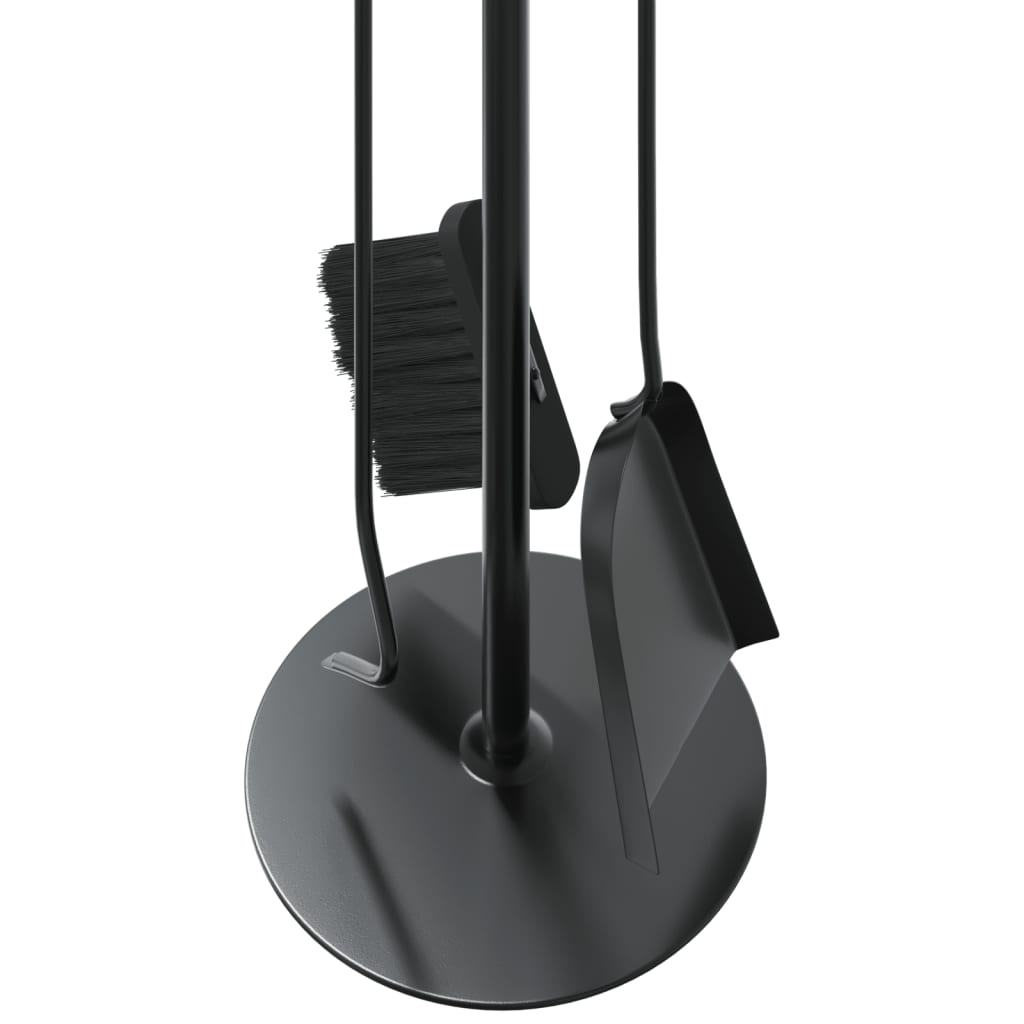 4-piece fireplace tool set 22 x 59 cm steel garden tool