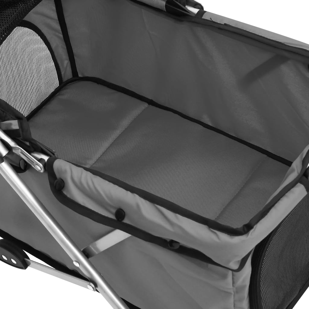 Foldable Dog Stroller 76x Oxford Fabric