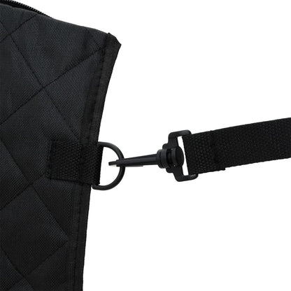 Dog Car Seat Cover Black 137x46x50 cm